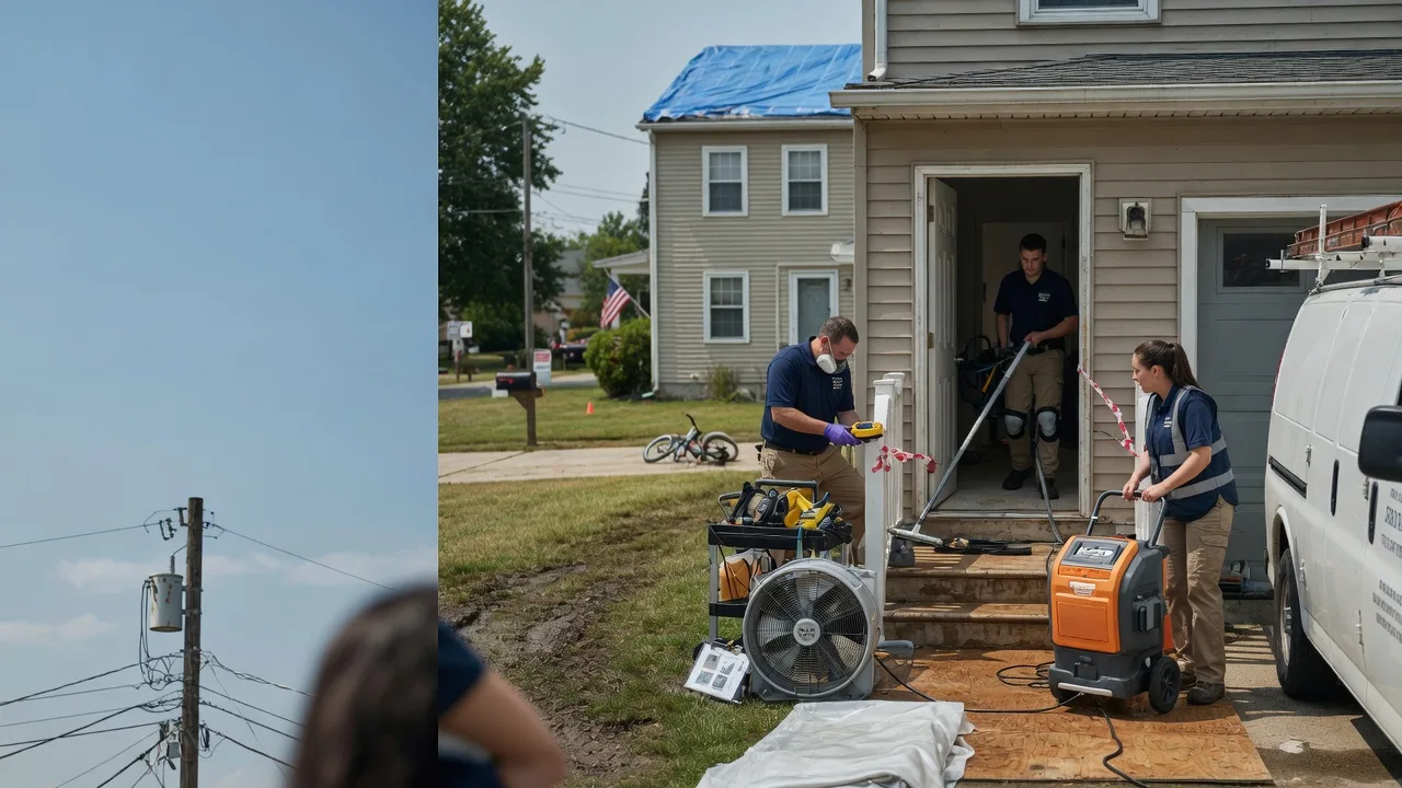 Water Damage Repair in Saint Onge, SD near me